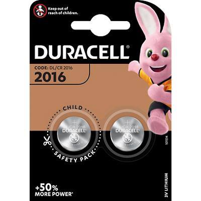 Duracell Batterijen Specialty CR2016 Lithium (Li) 3 V 2 Stuks