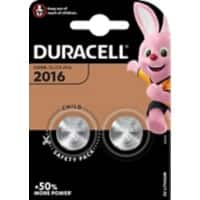 Duracell Batterijen Specialty CR2016 Lithium (Li) 3 V 2 Stuks