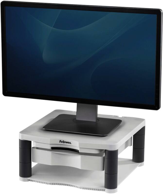 Fellowes Workspace Ergonomics 91713 Monitorstandaard 21" 346 x 336 x 1.619 mm Zilver