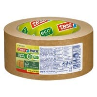Ruban adhésif d'emballage tesa tesapack Paper Brun 50 mm (l) x 50 m (L) Papier