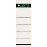 Étiquettes adhésives pour dos de classeurs Leitz A4 61,5 mm Blanc 10 Unités