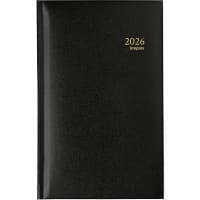 Agenda de poche Brepols Interplan Lima 2026 1 Semaine sur 2 pages Allemand, Anglais, Français, Italien, Néerlandais, Espagnol Noir 0,736,1255,01,6,0