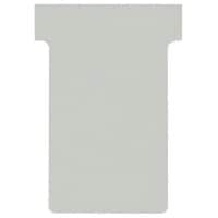 Fiches T Nobo Indice 2 Gris 6 x 8,5 cm 100 Unités 100 Unités