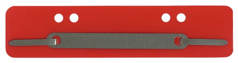 Relieurs de documents 3,4 x 15 cm 25 unités Rouge