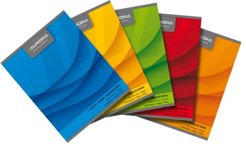 Cahier AURORA Ligné A5 Gris 14,8 x 21 cm