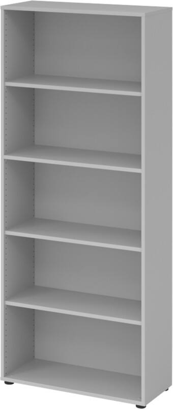 Armoire de classement Hammerbacher Matrix Aggloméré, Résine de mélamine 4 Étagères 800 x 330 x 1880 mm Gris