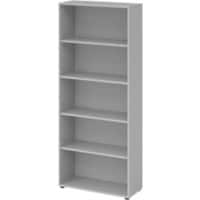 Armoire de classement Hammerbacher Matrix Aggloméré, Résine de mélamine 4 Étagères 800 x 330 x 1880 mm Gris