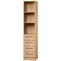 Hammerbacher Matrix Gemelamineerde spaanplaat Archiefkast 2 Planken 406 x 420 x 2.004 mm Bruin Beuken