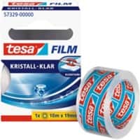 tesafilm Plakband Kristall-Klar 19 mm x 10 m Transparant