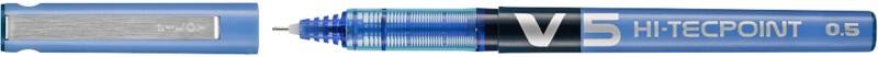 Pilot Hi-Tecpoint niet-inklapbaar Rollerballpen Blauw 0.3 mm Fijn Naaldpunt
