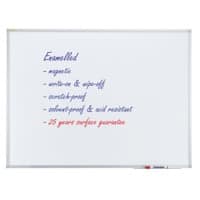 Tableau blanc Franken Magnétique Simple face 180 (L) x 120 (H) cm Blanc