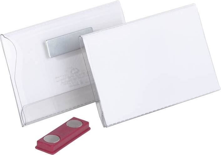 Badge nominatif DURABLE Magnétique 811719 54 x 90 mm 25 unités