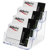 Porte-cartes de visite Deflecto 70841 Transparent 50 9,9 x 9,5 x 3,5 cm