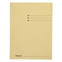 Farde à 3 rabats Esselte Manilla 1033306 A4 jaune carton recyclé 250 feuilles 24 x 31,8 x 2 cm 50 unités