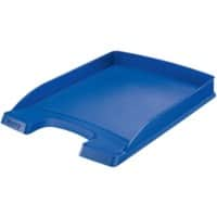 Leitz Plus Brievenbakje 5237 Slim A4 Blauw 25,5 x 35,7 x 3,5 cm