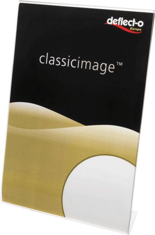 Deflecto Bordhouder A5 10,5 (B) x 4,5 (D) x 22 (H) cm Transparant