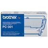 Brother PC301 Inkt Cartridge + Donorrol Zwart