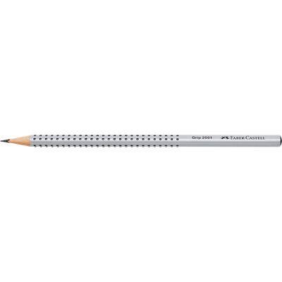 Faber-Castell GRIP 2001 pencil, 2B box of 12 MSRP Potloden Grijs 12 Stuks