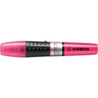 Surligneur STABILO Luminator XT Rose Pointe large Biseautée 2 - 5 mm Non rechargeable