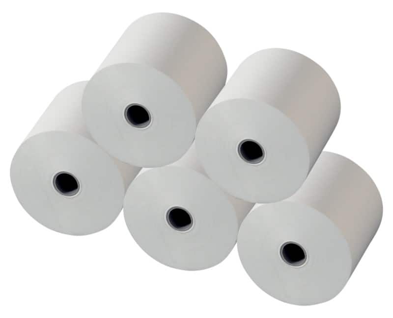 Viking Kassarol 57 mm x 65 mm x 12 mm x 40 m 58 g/m² 100% Recycled 5 Rollen à 40 m