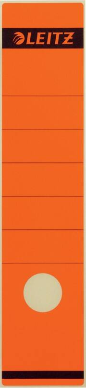 Leitz Ordnerrugetiketten A4 Rood 10 Stuks 6,15 x 28,5 cm