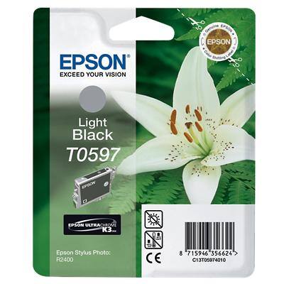 Epson T0597 Origineel Inktcartridge C13T05974010 lichtzwart