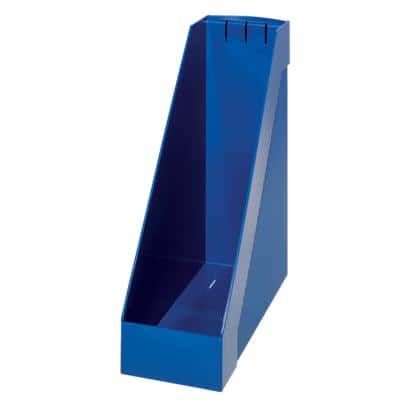 Porte-revues helit The Tower Line Polystyrène Bleu A4 10 x 27 x 29 cm