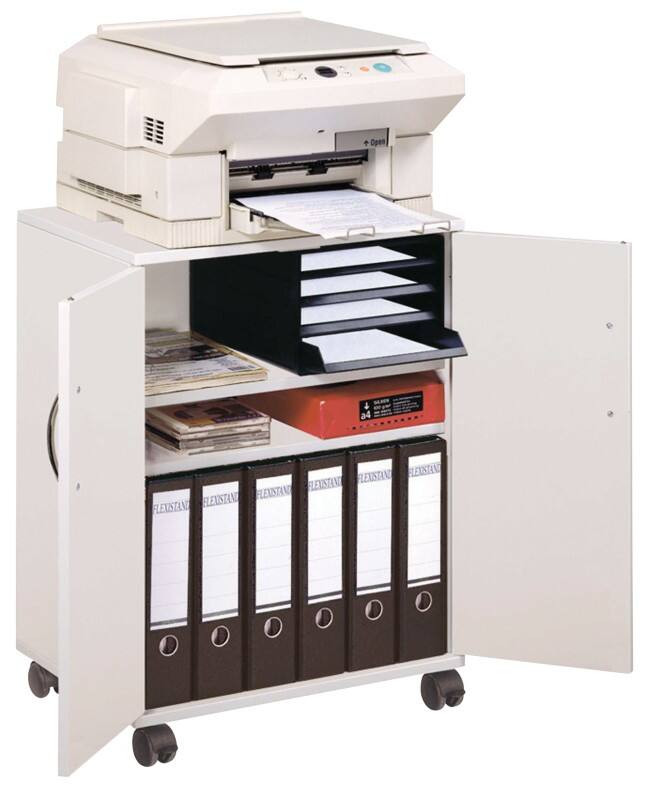 Armoire pour imprimante DURABLE Gris Bois 528 x 400 x 748 mm