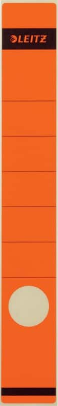 Leitz Ordnerrugetiketten A4 Rood 10 Stuks 3,9 x 28,5 cm