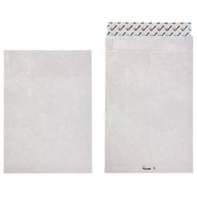 Enveloppes Tyvek B4 Blanc Sans Fenêtre 250 (l) x 330 (H) mm Bande adhésive 55 g/m² 20 Unités