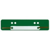 Relieurs de documents polypropylène 3,4 x 15 cm 25 unités Vert Foncé