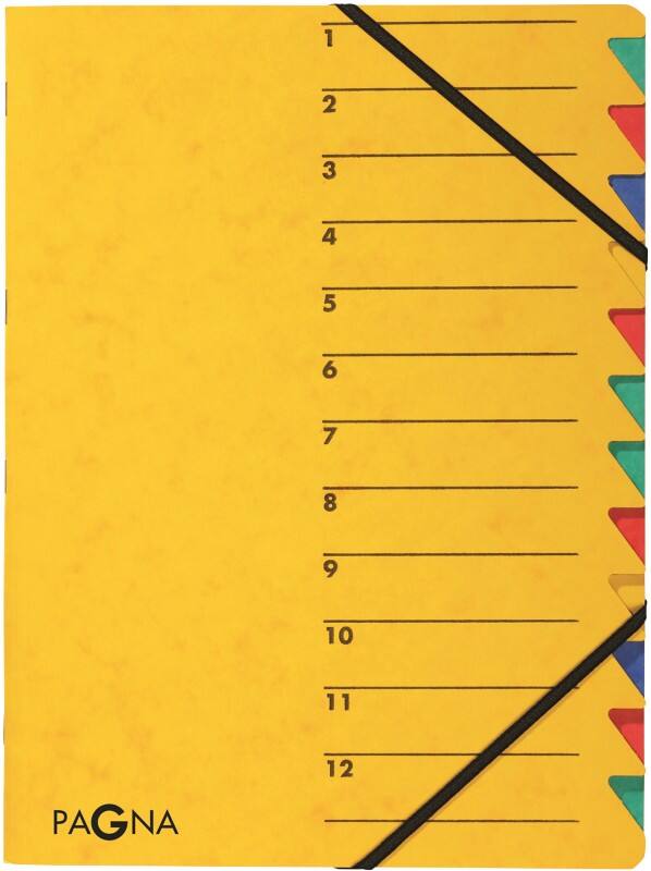 Trieur PAGNA 24131-03 Carton A4 Jaune