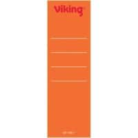 Viking Ordnerrugetiketten Rood 10 Stuks 6 x 19,1 cm