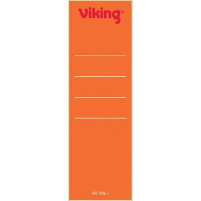 Viking Ordnerrugetiketten Rood 10 Stuks 6 x 19,1 cm