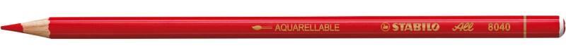 Crayon de couleur STABILO 8040 Rouge