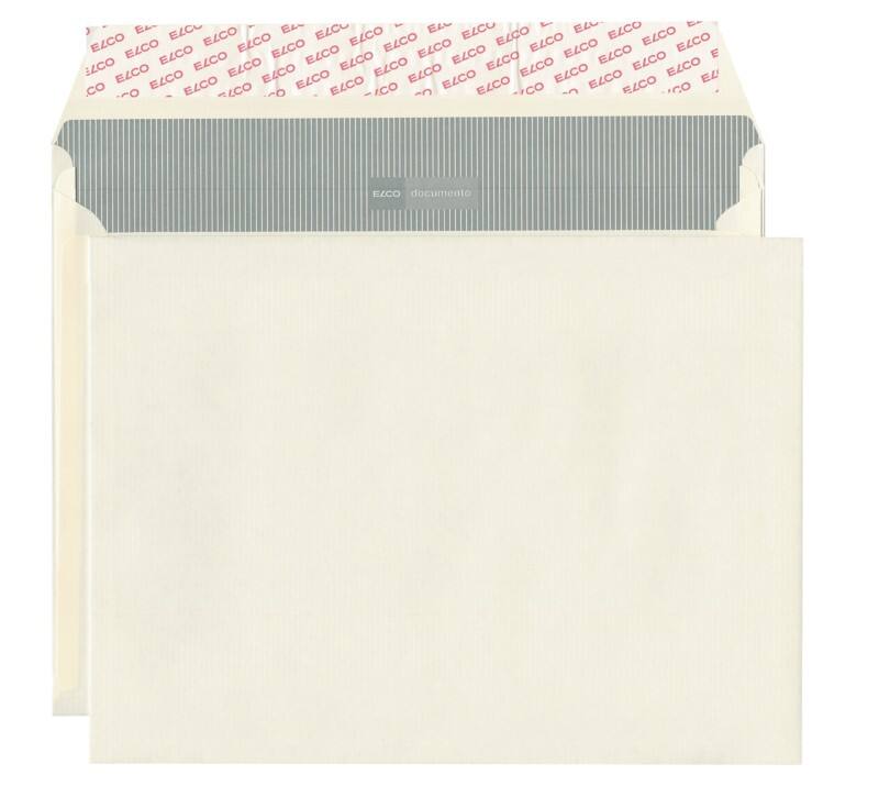 Enveloppes Elco Documento Sans fenêtre C4 324 (l) x 239 (h) mm Bande adhésive Beige 120 g/m² 200 Unités