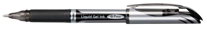 Pentel EnerGel BL57 Niet-intrekbaar Rollerballpen Zwart 0,35 mm Fijn Rollerball Navulbaar 50% Gerecycled