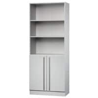 Armoire de classement Hammerbacher Matrix ABS (Acrylonitrile butadiène styrène), Aggloméré 4 étagères 800 x 420 x 2004 mm