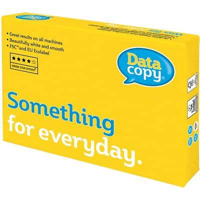 Data Copy Everyday A3 Print-/ kopieerpapier 80 g/m² Glad Wit 500 Vellen