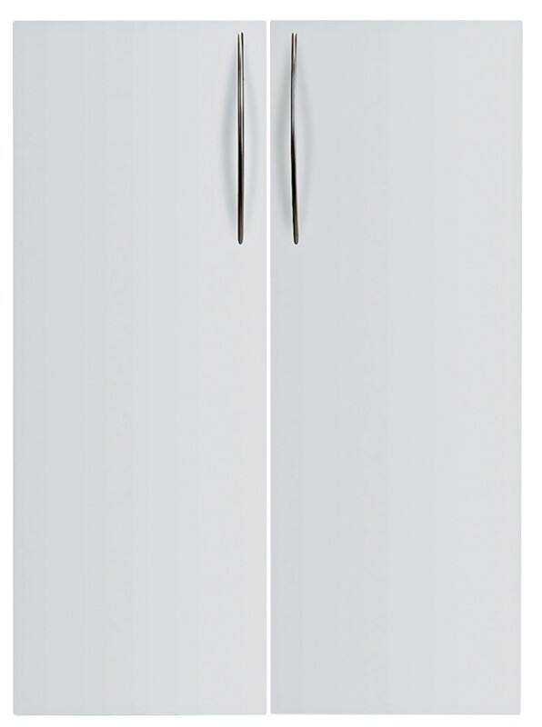 Portes d'armoire Hammerbacher Matrix Gris clair 790 x 16 x 1104 mm