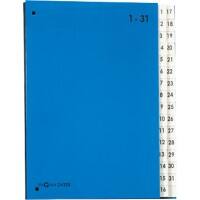 Trieur numérique extensible PAGNA Bleu A4 1 à 31