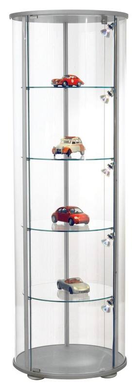 Vitrine ronde Kerkmann Expoline 545 x 545 x 1800 mm