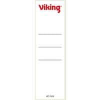 Viking Insteekrugetiketten A4 Wit 10 Stuks 5 x 15,8 cm