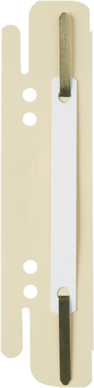 Leitz Insteeksnelhechters voor hangmappen 61300012 Beige PVC 3,8 x 0,1 x 15,8 cm 25 Stuks