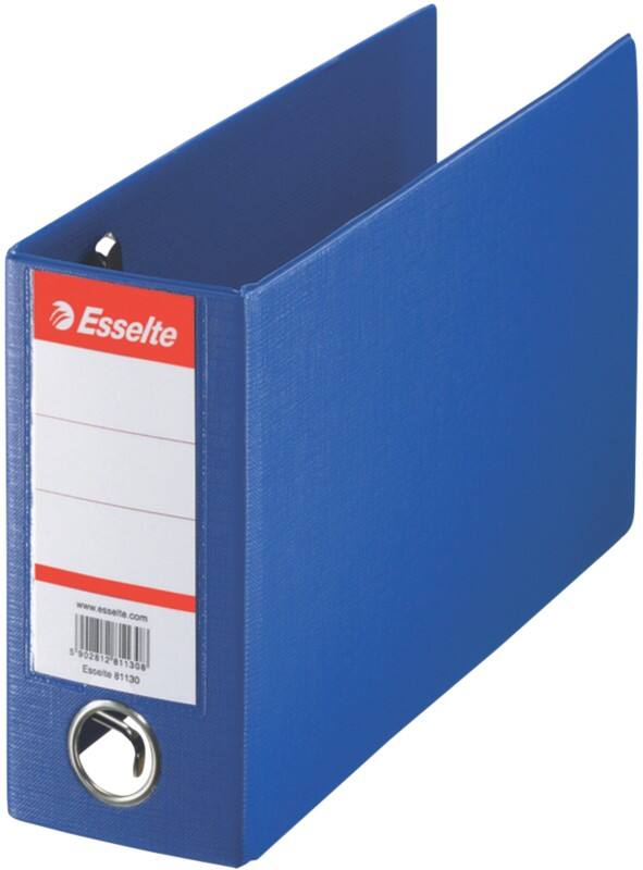 Esselte Breed Ordner A5 80 mm Blauw 2 Ringen 47092 Kunststof Liggend