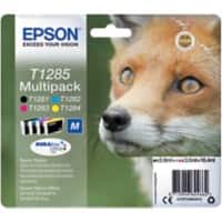 Epson T1285 Origineel Inktcartridge C13T12854012 Zwart, cyaan, magenta, geel Multipack 4 Stuks