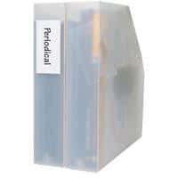 3L Etikethouders 10330 Transparant Polypropyleen 4,6 x 7,5 cm 6 Stuks