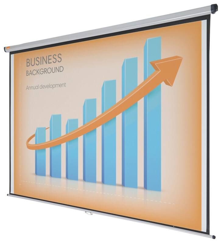 Écran de projection mural Nobo 1902394 format 4:3 234,5 x 176 cm