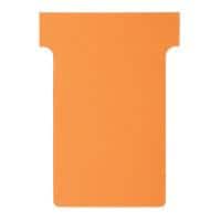 Fiches T Nobo Indice 2 Orange 6 x 8,5 cm 100 Unités 100 Unités