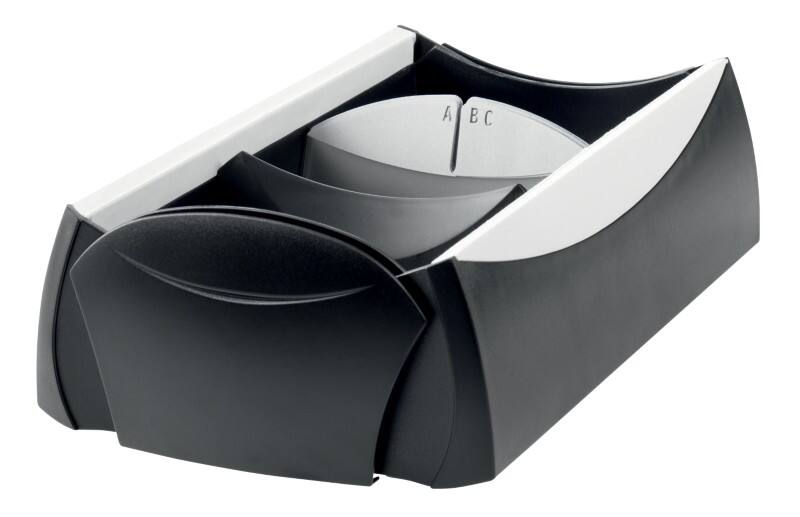 Porte-cartes HAN Delta VIP Noir, argenté 500 12 x 25,5 x 8 cm